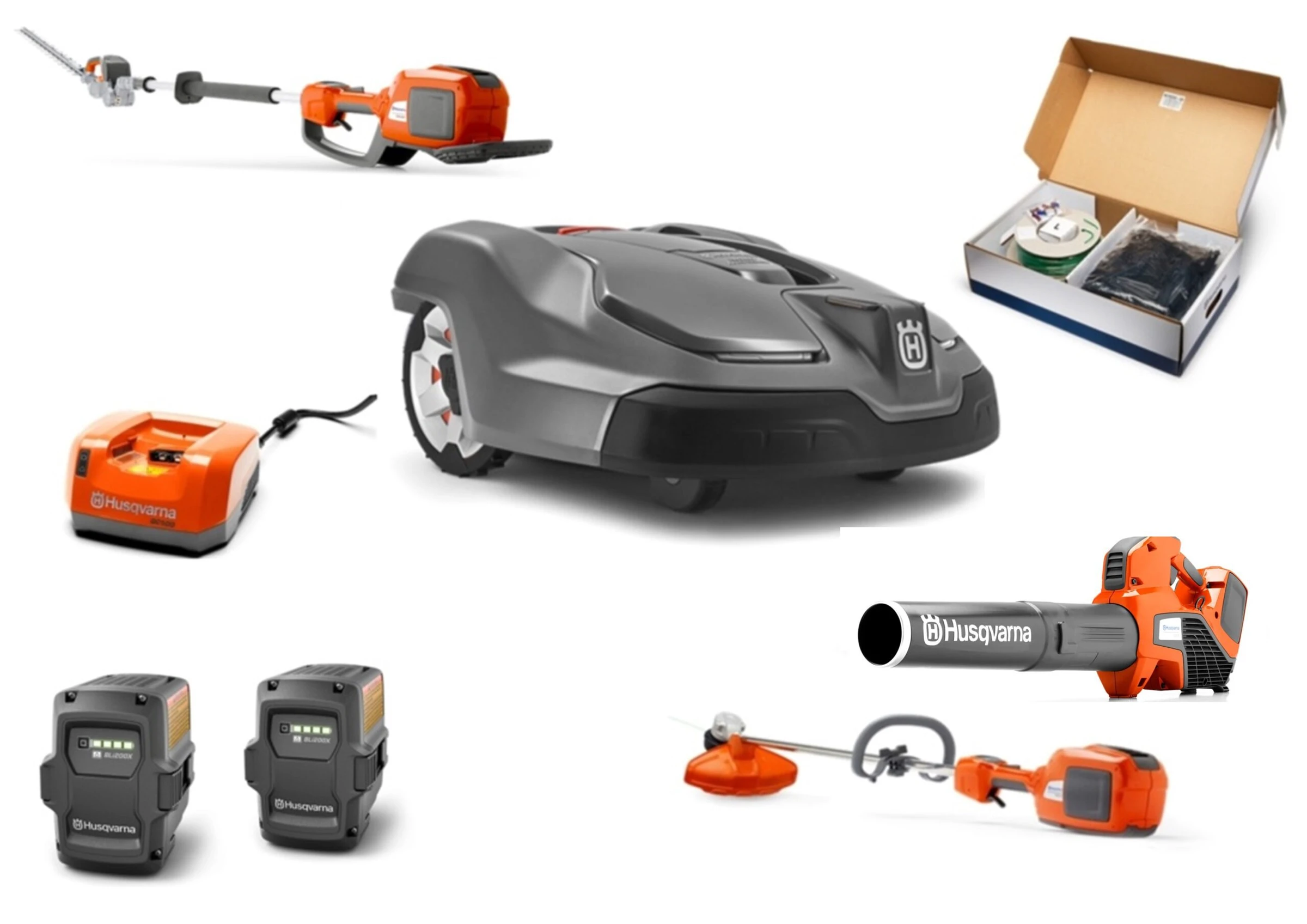 HH819-scaled-1 HH819 Husqvarna Mower Bundle - 430XH Automower 520iLX Trimmer 525iB Blower - Image 1
