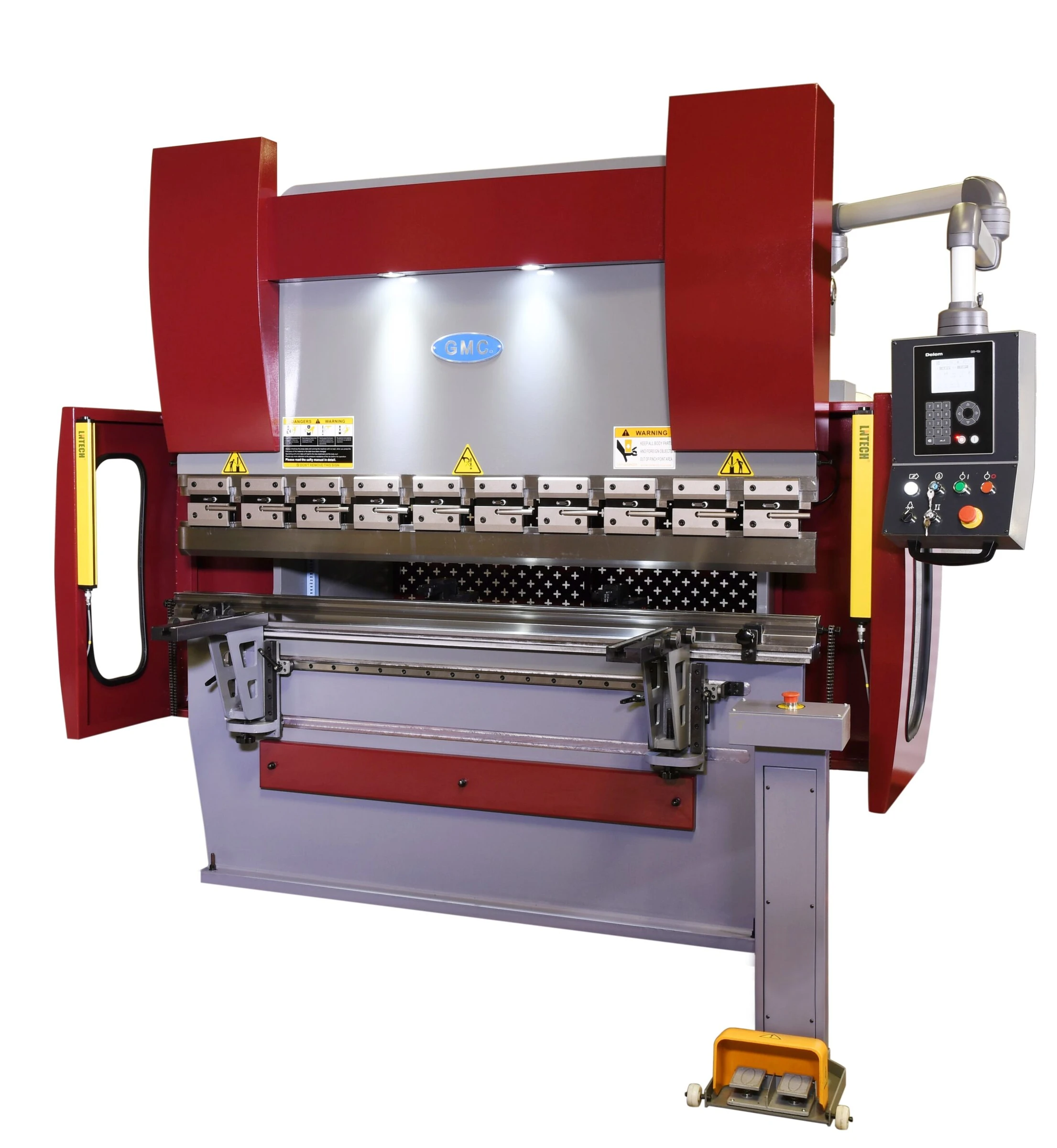 HPB-7006_recompress-1-scaled-1 GMC Machinery 70 Ton 6’ 220V Three Phase Hydraulic Press Brake HPB-7006CNC - Image 1