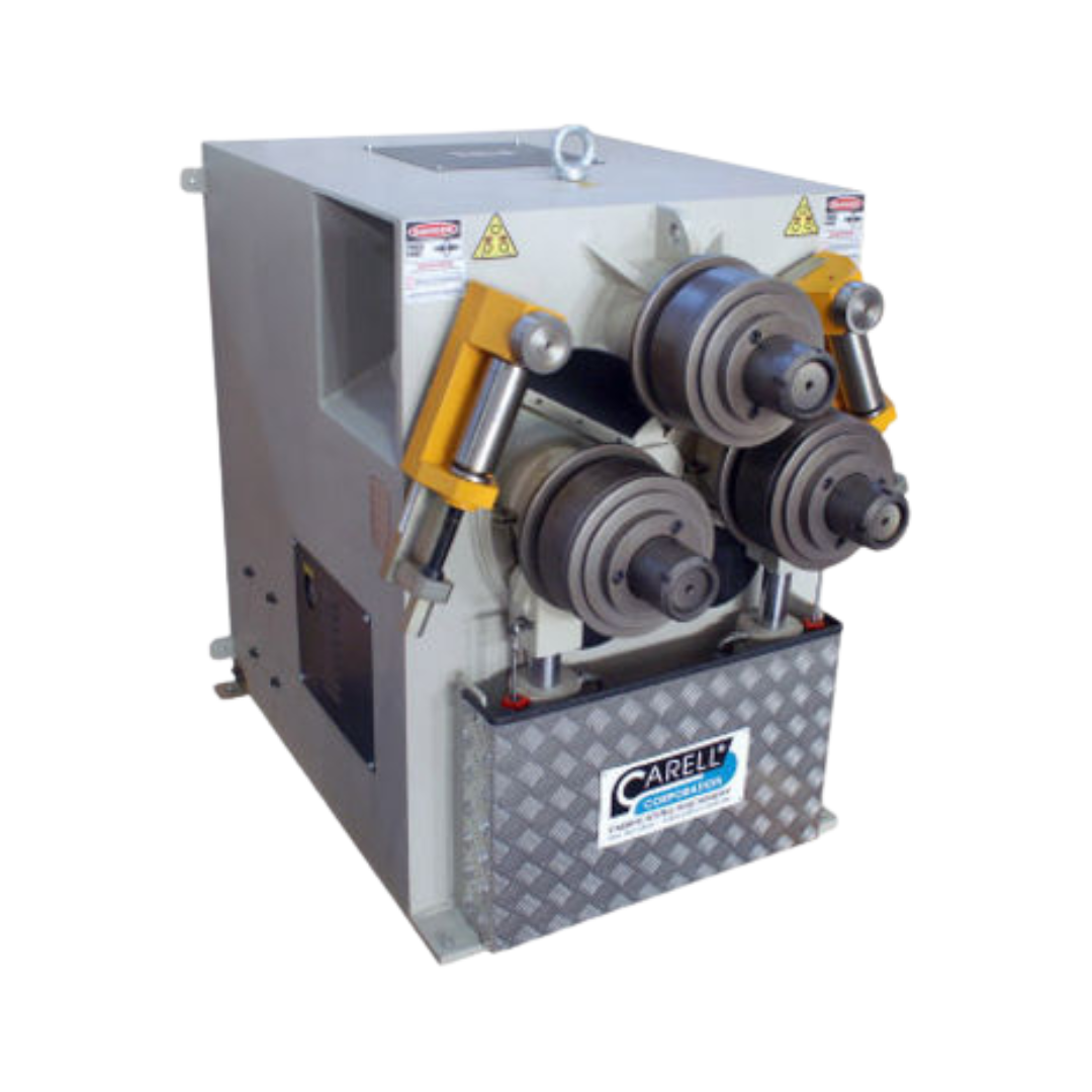 HPK80 Carell Industrial HPK-80 230V Three Phase 2½” Pipe 3-Driving-Rolls Double-Pinch Hydraulic Universal Roll Bender HPK80 - Image 1
