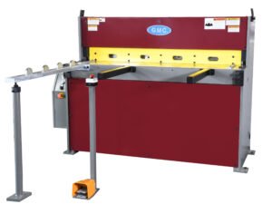 GMC Machinery 6’ x 10 Gauge 440V 3PH Deluxe Hydraulic Shear HS-0610MD