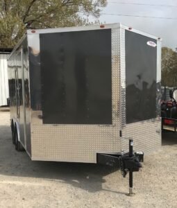CY221 Cynergy 7x16 Enclosed Trailer TA Charcoal - Image 5