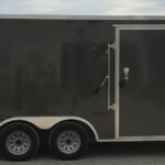 CY221 Cynergy 7x16 Enclosed Trailer TA Charcoal