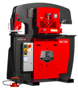 Edwards 100 Ton Ironworker 230V, 1Ph, with PowerLink IW100-1P230-AC700