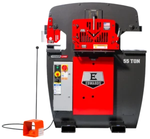 Edwards 55 Ton Ironworker 208V, 3Ph with PowerLink IW55-3P208-AC500 - Image 2