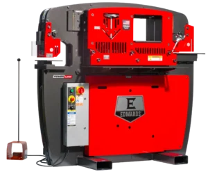 Edwards 65 Ton Ironworker 230V, 3Ph, with PowerLink IW65-3P230-AC600