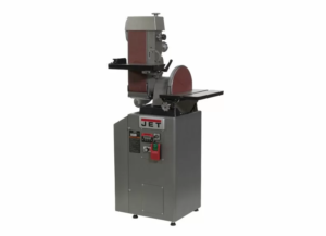 Jet J-64812VS 230V Three Phase Combination 6” x 48” Variable-Speed Belt and 12” Disc Finishing/Grinding Machine JT1-112
