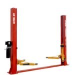 Katool KT-H100 Symmetric 2 Post Floor Plate Car Lift 10,000 lbs - Red - Image 11