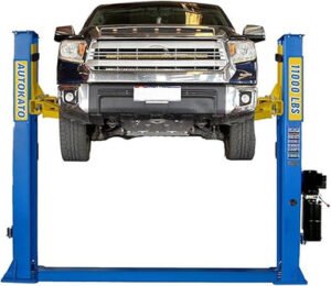 Katool KT-H115Z Symmetric 2 Post Floor-Plate Car Lift 11,000 lbs w/Low Profile Arms - Image 7