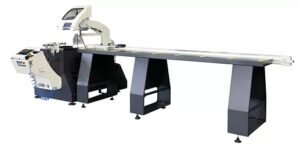 OZ Machine 400V 4HP 22" Radial Cutting Machine - Automation with 2 Axis Servo Controlled LEO - X - Image 4