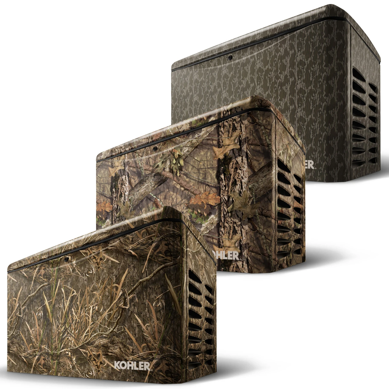 Kohler 20RCA 20kW Generator with Mossy Oak Camo Enclosure Kohler 20RCA 20kW Generator with Mossy Oak Camo Enclosure