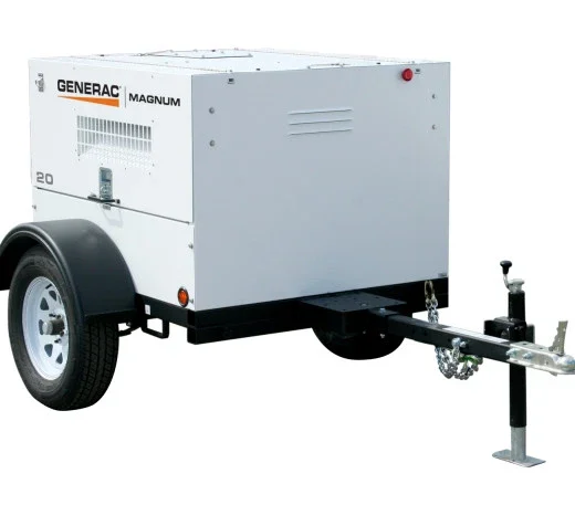 Generac MLG20IF4 19kW Mobile Light Towable Diesel Generator with Isuzu Engine