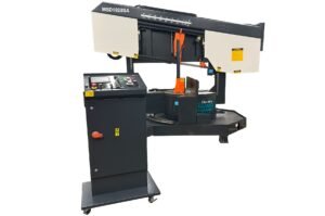 Clausing Kalamazoo 230V Three Phase 19”x28” Variable-Speed Semi-Automatic Twin-Column Dual Miter Horizontal Bandsaw MSD1928SA