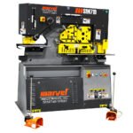 Marvel Amada Three Phase Spartan Series 71 Ton Heavy Duty Dual Cylinder Ironworker MSIW71D