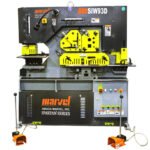 Marvel Amada Three Phase Spartan Series 93 Ton Heavy Duty Dual Cylinder Ironworker MSIW93D
