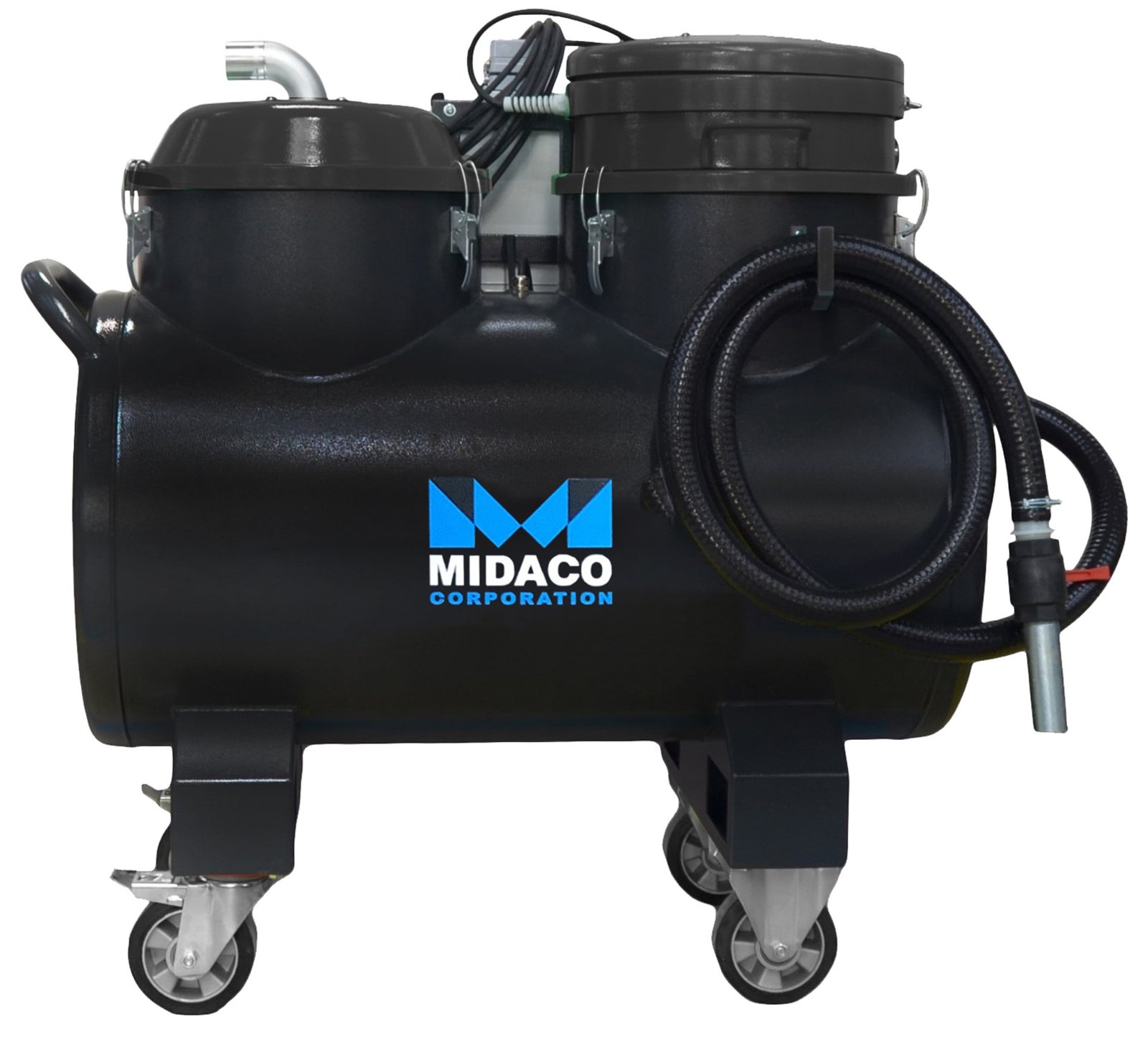 Midaco_M740VOS_280L Midaco 5.2HP 110V Single Phase 280L Industrial CNC Vacuum with Flow Inversion M740VOS - Image 1