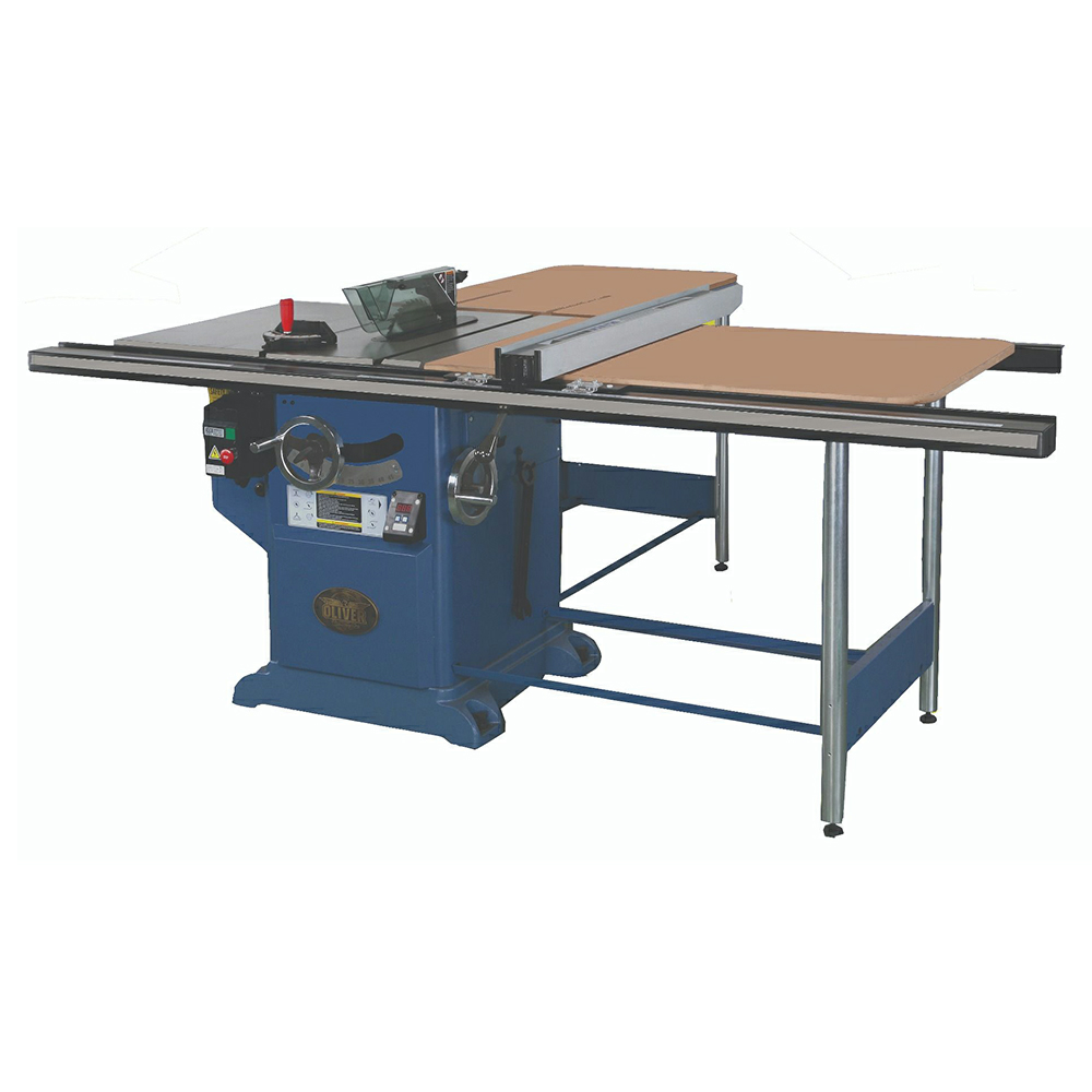 OLV4045.003 Oliver 12" Heavy Duty Table Saw with 36" Rail, 5HP/1 Phase - Image 1