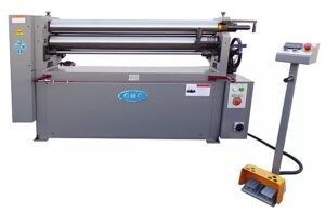 GMC Machinery 8' x 10 Gauge Powered Heavy-Duty Bending Roll PBR-0810E - Image 2