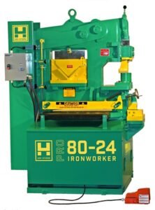 Uni-Hydro PRO 80-24 220V Three Phase 80 Ton Hydraulic Ironworker 108040