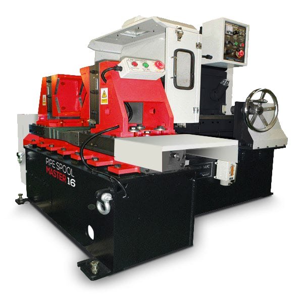 PSM-16-Pic-01-1 Revolution Machine Tools 7.5HP Pipe Spool Master 16 Manual Beveling Machine PSM16 - Image 1