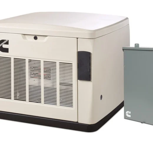 Cummins RS20AC 20kW Quiet Connect Generator with 200A SE Transfer Switch