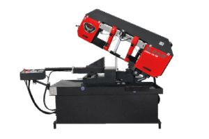 Revolution Machine Tools 3HP Semi-Automatic Pivoting Horizontal Double Miter Band Saw S-FAB PDM 13-18 - Image 4