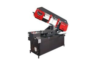 Revolution Machine Tools 3HP Semi-Automatic Pivoting Horizontal Double Miter Band Saw S-FAB PDM 13-18 - Image 2