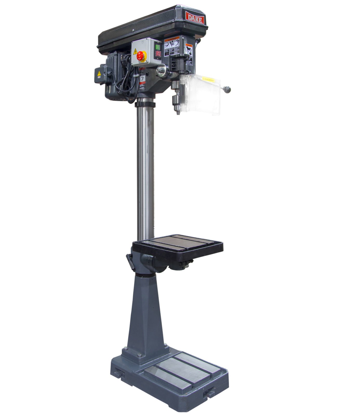 SB-25-1 Dake Model SB-25 110V Single Phase 1” Drill Capacity Floor Model Drill Press 977600 - Image 1