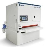 SCM DMC SD 90 RRCS 135 SW 53" Automatic Wide Belt Sander with Steel & Rubber Drum Combi Head and Elastic Pad