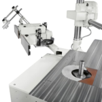 SCM 3-Phase 11Hp Tilting 1.25″ Interchangeable Spindle Shaper & MK4 interchangeable spindle w/5.5″ of useable spindle below the nut - Image 2