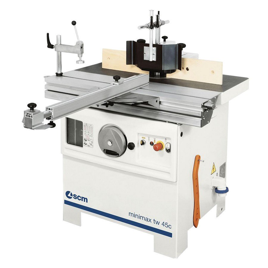 SCMMXTW45C SCM Minimaxc TW 45C Spindle Shaper with Sliding Table and Fixed Spindle 4HP Single Phase - Image 1