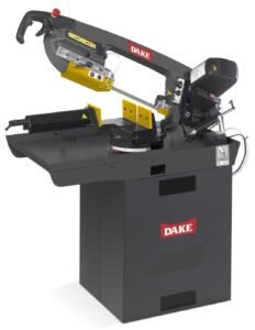 Dake Model SE 6.5 M 120V Single Phase 6.5” Round Capacity Stationary Mitering Horizontal Bandsaw 983110
