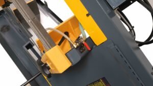 Dake Model SE1018 220V Single Phase 10” Round Capacity Standard Duty Variable Blade Speed Horizontal Bandsaw 983114 - Image 2