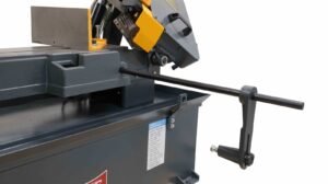 Dake Model SE1018 220V Single Phase 10” Round Capacity Standard Duty Variable Blade Speed Horizontal Bandsaw 983114 - Image 6