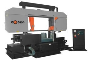 Cosen 31.5” x 40” Semi-Automatic Horizontal Dual Column Band Saw SH-1080D
