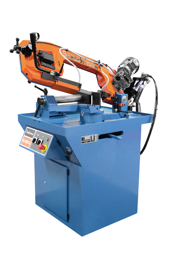 SU-280-G-Band-Saw-Scotchman.png Scotchman SU-280-G 220V Single Phase Single Speed Utility Gravity Feed Horizontal Band Saw 1080 - Image 1