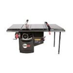Industrial 7.5HP, 3ph, 230v Cabinet Saw with 36” Industrial T-Glide Advance Rip Fence, Rails & Extension Table