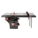 Professional 1.75HP Cabinet Saw with 36” Professional T-Glide Advance Rip Fence, Rails & Extension Table