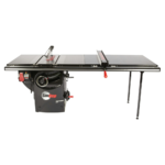 SawStop Professional 3HP Cabinet Saw with 52" Professional T-Glide Rip Fence, Rails/Extension Table