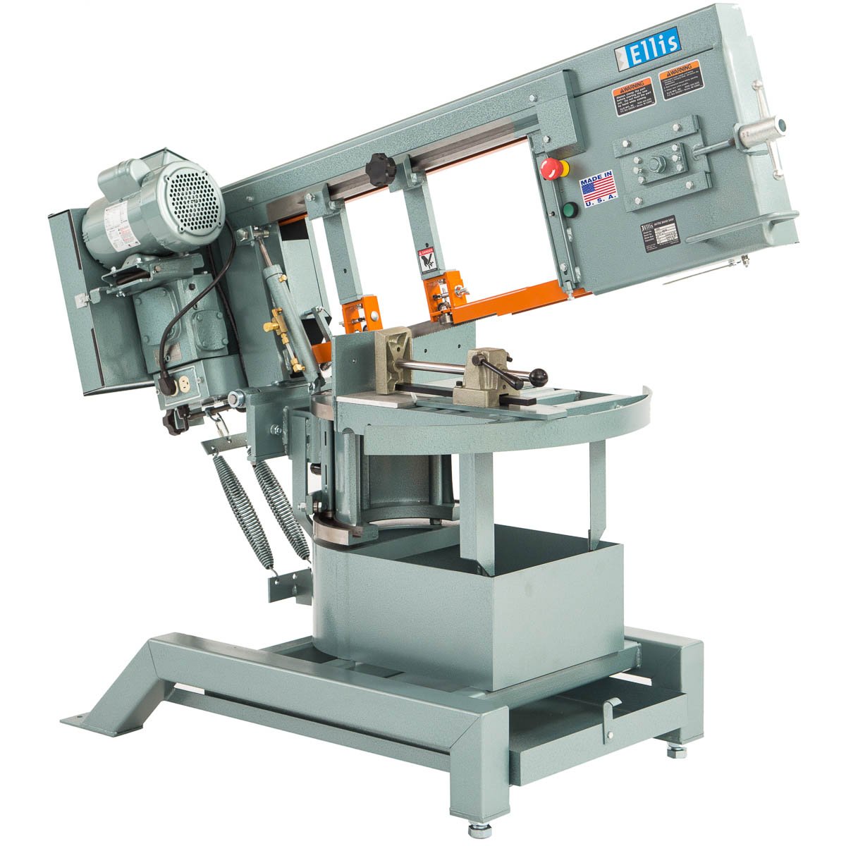 Saw1800-KeyP_R4A8576_0-1.jpg Ellis Manufacturing 110V Single Phase Dual Mitre Band Saw 1800 - Image 1