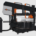 Cosen 26" Semi-Automatic Horizontal Dual Post Dual Mitering Band Saw SH-1100LDM
