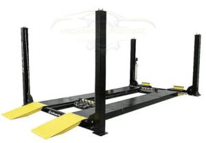 Challenger AR4115XAX Ex-Length Closed Front 15,000 lbs 4 Post Alignment Rack Package - Image 3