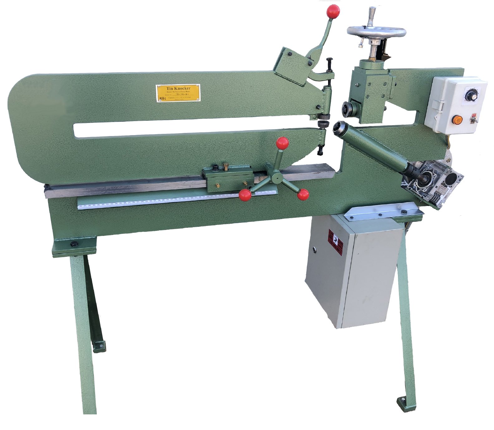 TK Circle Shear Cut Sheet 2 Tin Knocker 115V Single Phase 16Ga. TK Circle Shear - Image 1