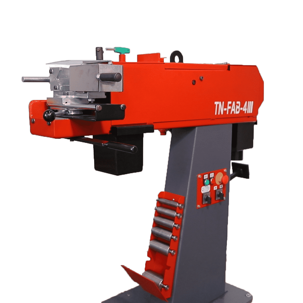 TN-FAB-4-Tube-Notcher_1 Revolution Machine Tools 4HP Tube Notching Belt Grinder TN-FAB-4 - Image 1