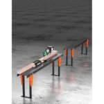 TigerStop TABR22 Steel Roller Material Handling Table 24' L x 14.44" W - Image 2
