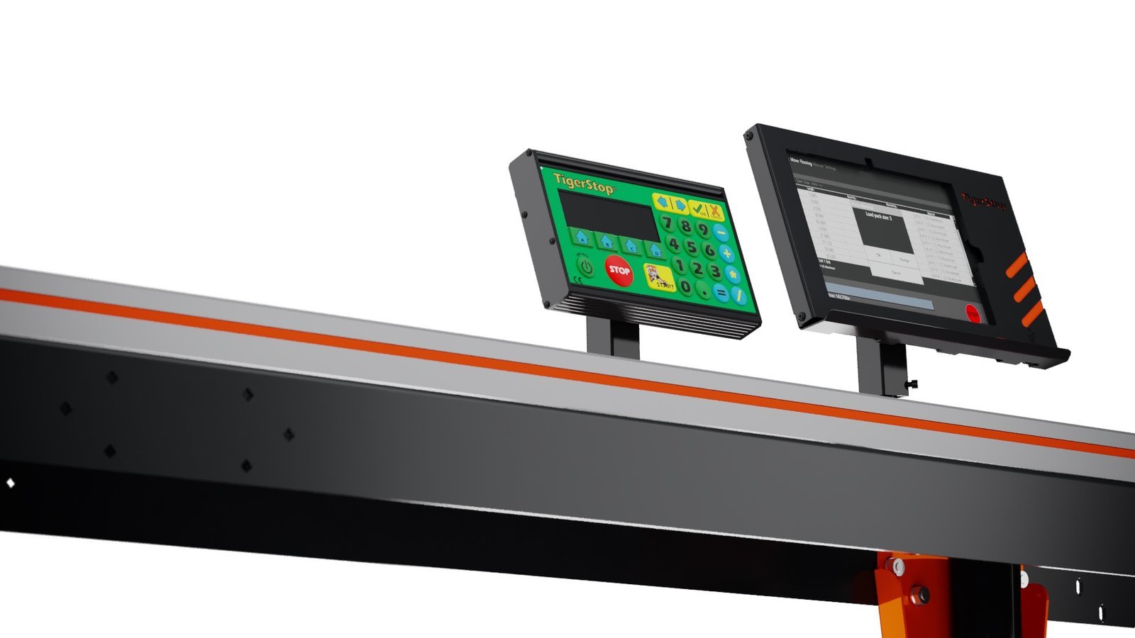 TigerStop_US-Still-2 Tigerstop TS28 TigerStop 28' Automated Material Pusher and Stop 180 Lbs Max - Image 1
