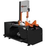 Cosen 22” x 30” Semi-Automatic Vertical Tilt-Frame Band Saw V-2230NC - Image 2