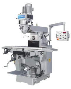 Sharp Industries 220V Three Phase Heavy-Duty Vertical/Horizontal Combination Milling Machine VH-25DVS