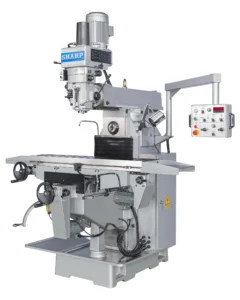 Sharp Industries 220V Three Phase Heavy-Duty Vertical/Horizontal Combination Milling Machine VH-25DVS - Image 2