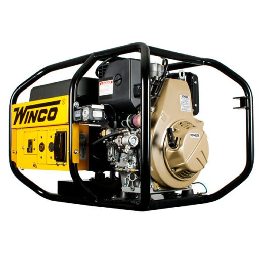 WINCO W6010KE-03/C 5000W Electric Start Portable Diesel Generator