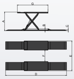 AMGO® Hydraulics MRL09 Mid-Rise Scissor Lift 9,000 lbs. - Image 3